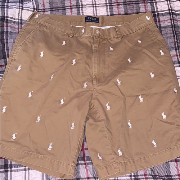 Polo Ralph Lauren Other - Polo Ralph Lauren Khaki Tan Shorts Size 35